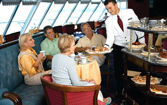 Afternoon Tea on Oceania Cruises