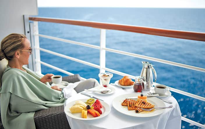cruise ship room service trays