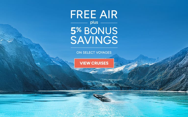 Oceania Cruises Free Air Promo