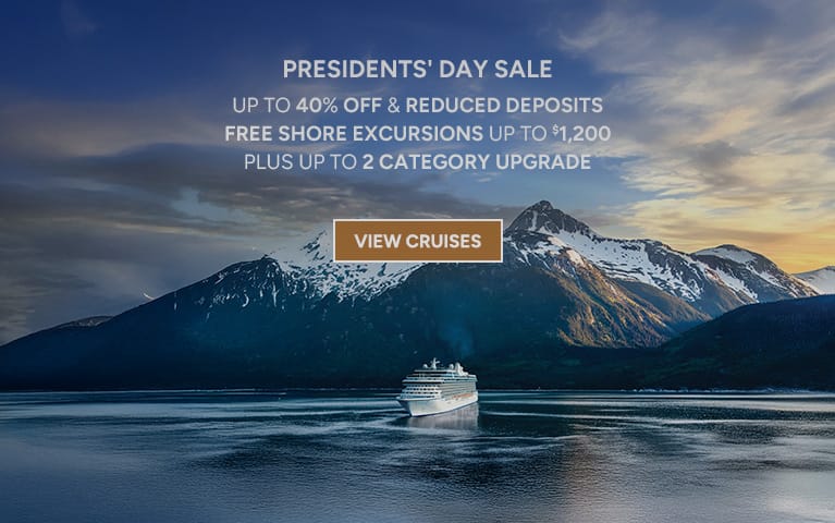 Oceania Cruises Presidents Day Sale, Cruises to Alaska