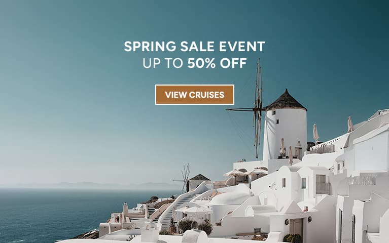 Oceania Cruises Spring Sale Event, up to 50% off. Greek Isles Cruises