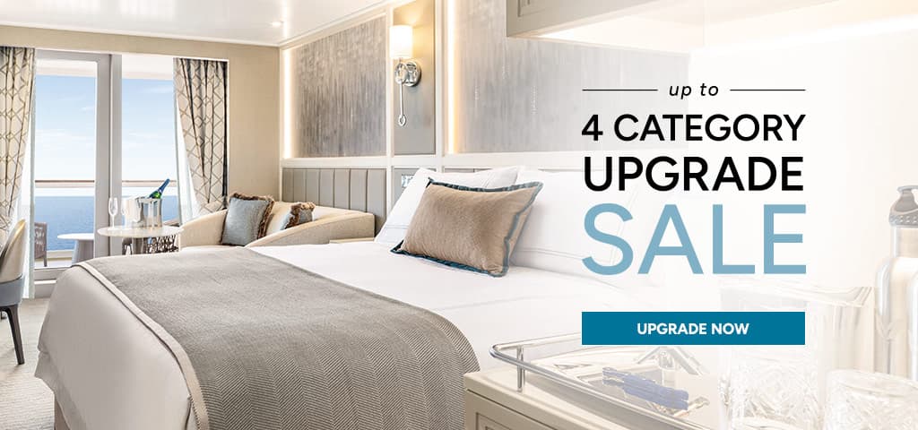 Oceania Cruises Upgrade Sale, Up to a 4 Category Upgrade