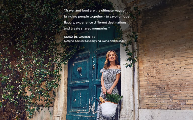 Oceania Cruises Culinary Ambassador, Giada De Laurentiis